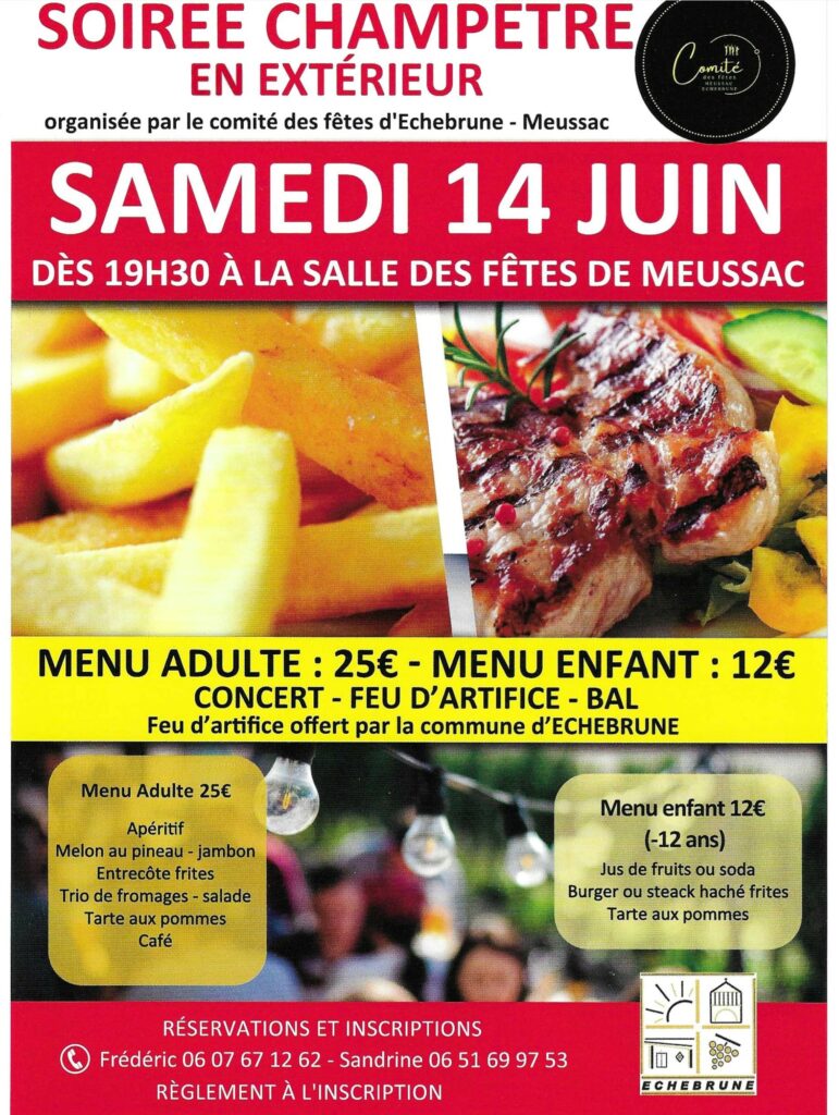 Soirée 14 juin