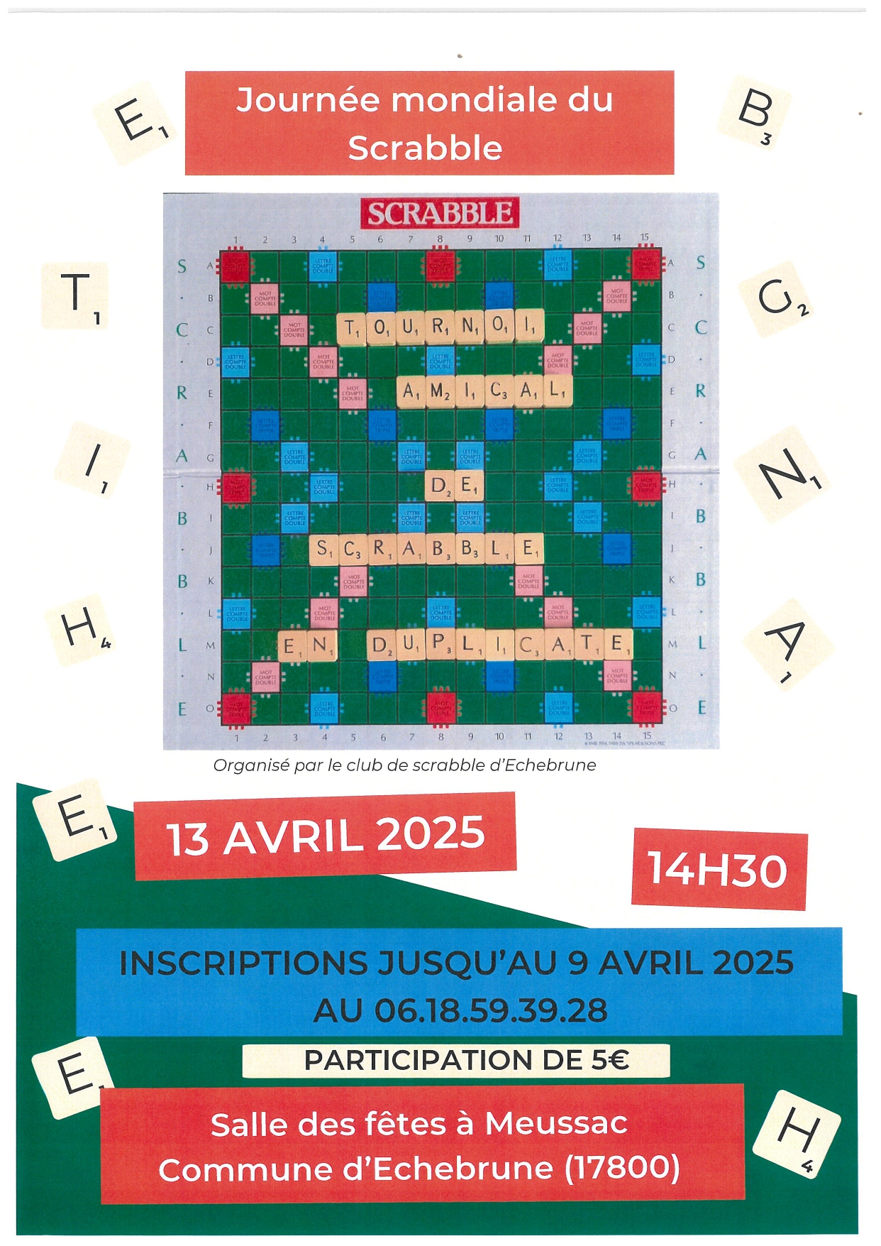 Tournoi scrabble